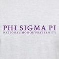 thumbnail image 3 of CafePress - Phi Sigma Pi Purple Wordmark T Shirt - Light T-Shirt - CP, 3 of 4