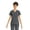Pewter, variant on Women's Premium Performance Stretch Double V-Neck Scrub Top, Sizes XS-3XL