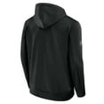 thumbnail image 6 of Men's Fanatics Black San Jose Sharks Authentic Pro Rink Hoodie, 6 of 6