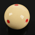 thumbnail image 5 of 2 Pcs 2.25Inch 57Mm 6 Red Spot Cue Ball Pro Cup Billiard Pool Snooker Training Practice, 5 of 8