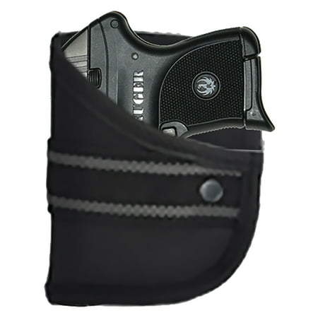 Garrison Grip Custom Fit Woven Pocket Holster Fits Ruger LCP 380 w/Lasermax