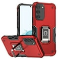 thumbnail image 5 of For Apple iPhone 12 Pro Max Hybrid Cases with Magnetic Ring Holder Stand Kickstand Heavy Duty Rugged Drop Shockproof Cover ,Xpm Phone Case [ Red ], 5 of 7