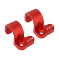 thumbnail image 1 of 2 abrazaderas resistentes para manguera de freno para motocicletas XR250 XR400 y la mayoría de . Rojo, 1 of 8