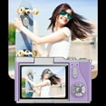 thumbnail image 7 of sdhkgrrt under $5 Teen Digital Camera, Teen Digital Camera,2.4 Inch Flip Screen Autofocus,1080P HD Selfie Camera,8X Digital Zoom Beauty Camera,Portable CCD Camera, 7 of 7