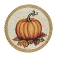 thumbnail image 2 of Thanksgiving Placemats, Heat Resistant Table Mat with Fall Pumpkin Pattern, Vintage Style Dining Mat for Holiday Party Decor(K), 2 of 4