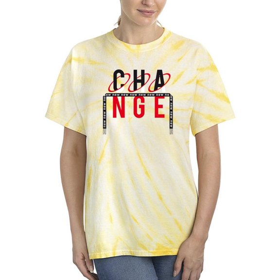 Change New Banner Tie Dye Cyclone Women -Image by Shutterstock, Female Medium