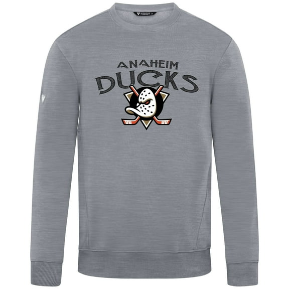 Men's Levelwear  Gray Anaheim Ducks  Zane Mission Sweatshirt