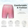 thumbnail image 5 of Balery Sparkly Pink Glitter Mens Swim Trunks Swim Shorts for Men Quick Dry Inseam Beach Shorts with Compression Liner Pocket-XX-Large, 5 of 9