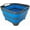 Black,Dark Blue, variant on SAMMART 10L (2.64 gallon) Collapsible Dishpan with Draining Plug - Foldable Washing Basin - Portable Dish Washing Tub - Space Saving Kitchen Storage Tray
