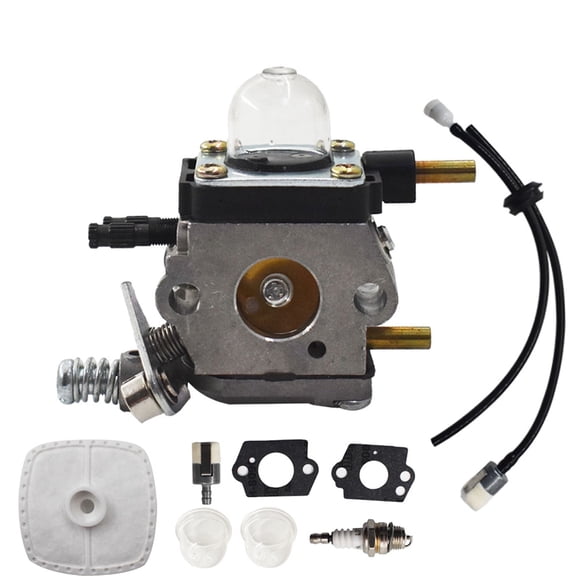 Carburetor C1U-K82 C1U-K54A Carb Fit for Mantis 7222 7222E 7222M 7225 Tiller Cultivators with SV-5C/2 Engines SV-5C/2 SV-5Ci/2 SV-6/2 TC-210 TC-210i 12520011822 12520013122 Carb with Fuel Line Gasket