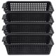 thumbnail image 3 of 4pcs Plastic Storage Basket Desktop Organizer Basket Organizer Kitchen Plastic Basket Storage Bins, 3 of 6