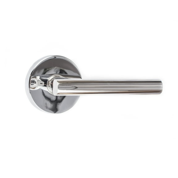 Sure-loc Polished Chrome Modern Door Lever Handle