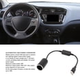 thumbnail image 3 of Cable De Alimentación, Alta Eficiencia De Conversión 12V 8W Compacto USB Macho A Encendedor De Cigarrillos Adaptador Para Tiras De Luz LED De Coche, 3 of 7