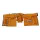 thumbnail image 5 of Riñonera para herramientas, bolsa para cinturón de herramientas de piel de vaca, bolsa ajustable para la cintura, bolsa para cinturón de herramientas de piel de vaca, claridad notable Jadeshay A, 5 of 8