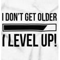 thumbnail image 2 of I Dont Get Older I Level Up Gamer Plus Size Long Sleeve Graphic Tee Shirt Brisco Brands 3X, 2 of 5