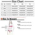 thumbnail image 3 of Wycnly Swimsuits for Women Bikini for Women Womens Bathing Suit Two Piece Swimsuits Bikini Sets for Women Front Twist Knotted Strap Swimwear Summer Fashion Color Block High Waist Bathing Suit, 3 of 5