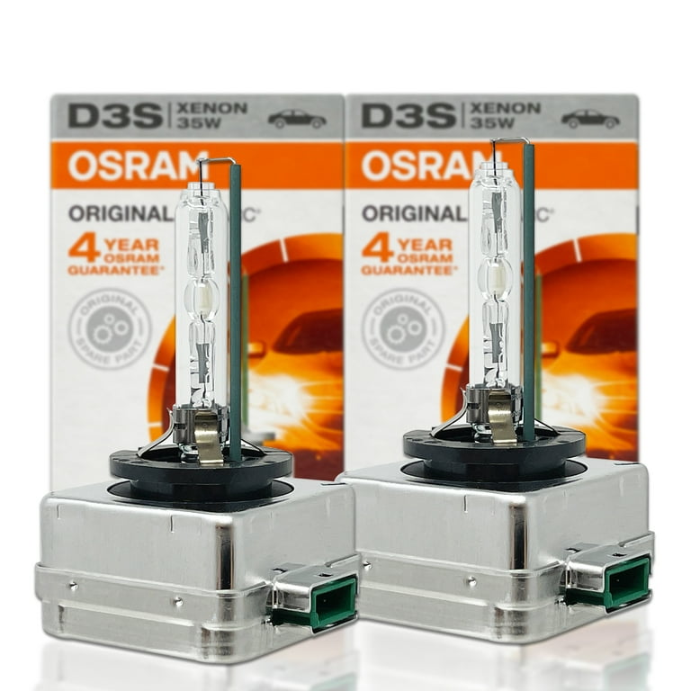 D3S: Osram Xenarc 4300K Standard HID OEM Bulb 66340 (Pack of 2)