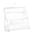 thumbnail image 1 of Bolsa de almacenamiento de ropa, impermeable, transparente, organizador de ropa interior, bolsa colgante TUP para dormitorio de baño, borde blanco Advancent HA004902-02, 1 of 7