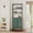 Green, variant on CBJCBJ 77.5" Retro Bookcase with Storage Cabinet and Removable Display Shelf, Suitable for Living Room, Study Room,Green