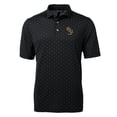 thumbnail image 2 of Men's Cutter & Buck  Black Florida State Seminoles Alumni Logo Virtue Eco Pique Tile Print Recycled Polo, 2 of 3