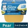 Gerber 1st Foods Natural for Baby Baby Food, Pear, 2 oz Tubs (16 Pack)