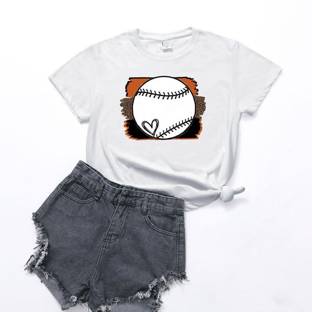Outfits con playeras de beisbol mujeres new arrivals