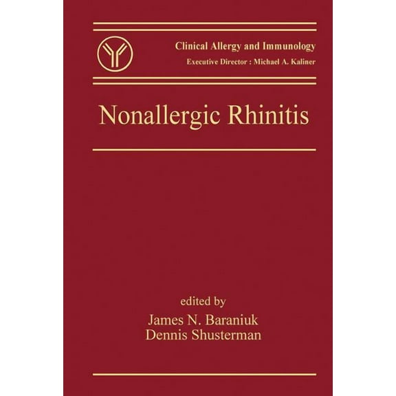 Clinical Allergy and Immunology Nonallergic Rhinitis, Book 19, (Hardcover)
