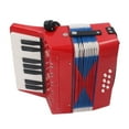 thumbnail image 4 of Piano Accordion Entry  Piano Accordion Portable Piano Accordion 17 Keys Piano Accordion Piano Accordion For Kids Beginners Piano Accordion Entry  17 Keys 8 Bass Keys ABS With, 4 of 8