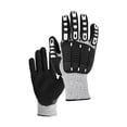 thumbnail image 2 of Guantes de trabajo pesado, resistentes a la abrasión, protección contra impactos, guantes resistentes a cortes para protección de manos, corte de kusrkot Guantes de trabajo, 2 of 8