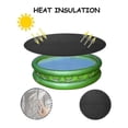 thumbnail image 2 of Solar Pool Cover Round Pool Solar Blanket Reduce Water Evaporation Keep Water Warm Pool, 2 of 2