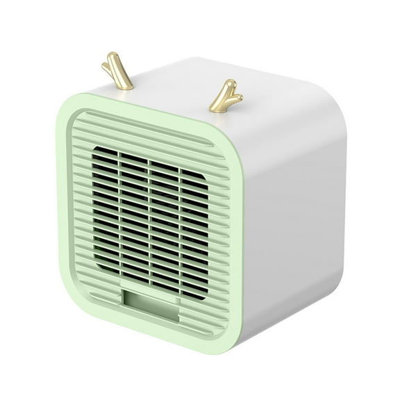 USB Ice Crystal Fan, Portable Cooling Fan, 3-Speed Adjustable, Rechargeable 800mAh, Quiet Operation, Desktop Fan for Office/Travel, with Frozen Ice Box, Quick Cooling