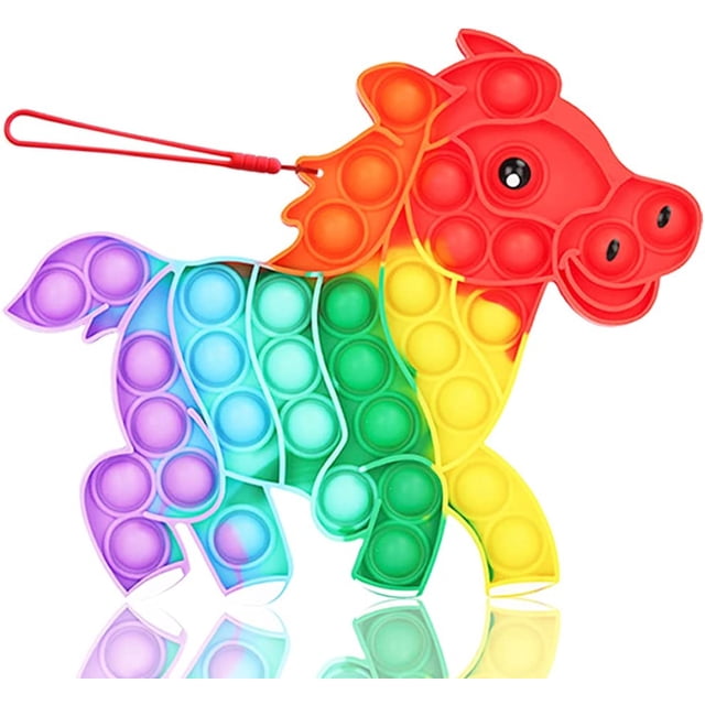 Juguete para hacer estallar burbujas Fidget Push HUOGUO para aliviar el estrés
