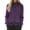 Dark Purple, variant on Women's Stand Collar Cardigans Loose Button Down Knitted Warm Long Sleeve Cozy Casual Sweater Coat for Fall Winter Stand Collar Style,Beige,M