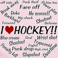 thumbnail image 2 of CafePress - I Love Hockey Infant Bodysuit - Baby Light Bodysuit, Size Newborn - 24 Months, 2 of 4