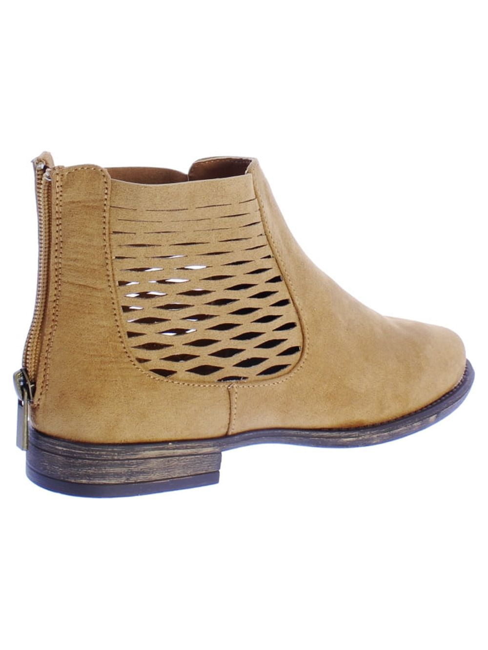 Bamboo Primetime-36 Ankle Bootie in Tan