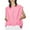 Pink, variant on Womens Casual Zip Up Vest Cargo Oversized Ruched Hem Sleeveless Blazer Jackets Tops