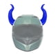 thumbnail image 1 of Motocicleta Multicolor Cuernos Del Diablo 2 Piezas para Moto () Azul, 1 of 9