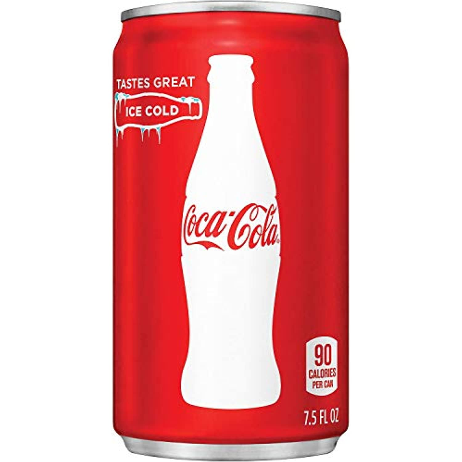 Coke Cola Original Classic Coke Soda Mini Cans Soft Drink - 30 Pack (7.5 Oz)
