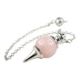 thumbnail image 1 of Guardurnaity Elegante colgante de cono de ágata de amplia aplicación y cómodo de llevar Colgante de cono de ágata natural Ropa, zapatos y accesorios Miscelánea Rosa claro, 1 of 6