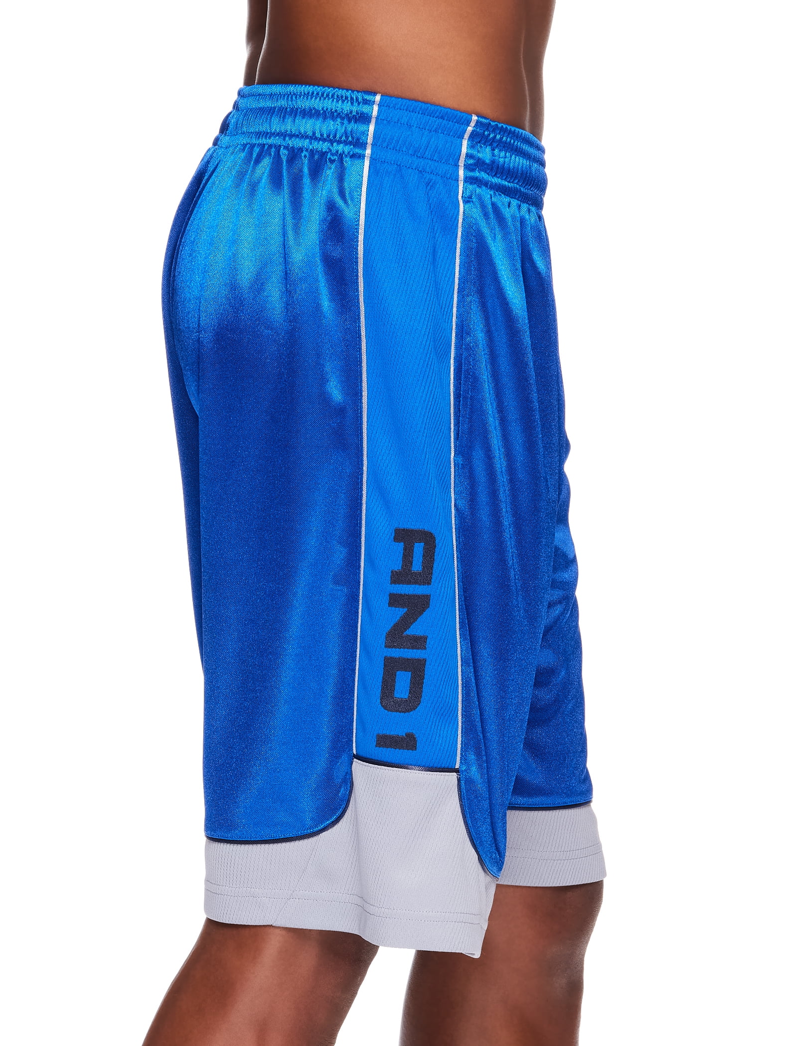 AND1 Men's and Big Men's Active All Courts 11" Basketball Shorts, Up To Size 5XL