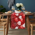thumbnail image 2 of Valentine's Day Table Runner - 90 Inch Long, Kitchen Dining Table Runner Dresser Scarves, Watercolor Fantasy Love Heart Balloons Farmhouse Decor for Coffee Tables Wedding Party Banquet, 2 of 8