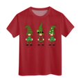 thumbnail image 1 of TechWave T-Shirt à Manches Courtes pour Filles, Col Rond, Été, Coupe Décontractée, Basique, Taille Petite, 1 of 4
