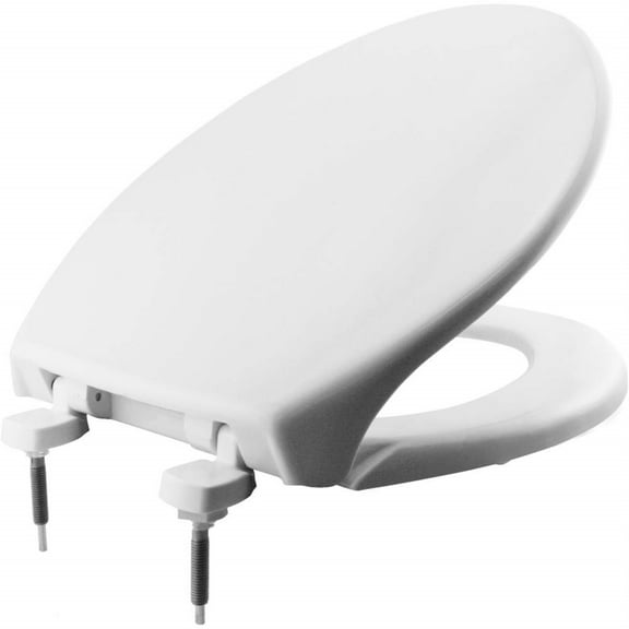 Bemis Hospitality Heavy-Duty Plastic Toilet Seat White