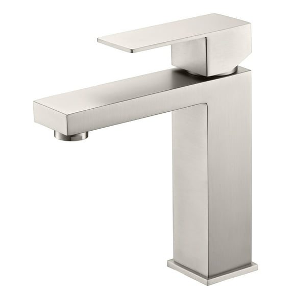Sumerain Bathroom Faucet Lavatory Faucet Stainless Steel, Brushed Nickel