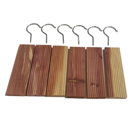 Moth Block relayinert 6Packs Cedar Hanging Blocks Natural Moth Block Odour ...