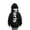 R117-Black, variant on RMGVDSD Girls Hoodies Letter Print Pullover Hooded Sweatshirt Tops Kids Lightweight Casual Hoodie Sweatshirts Fashion Trendy Clothes Versatile Tops 3-4 Years