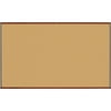 Lorell, LLR60643, Mahogany Finish Natural Cork Boards, 1 Each
