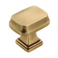 thumbnail image 1 of Bouton Carré Revitalisé - Bronze Doré, 1 of 1