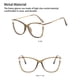thumbnail image 4 of Minnieouse Gafas de ojo de gato Retro Anti luz azul para mujer, gafas transparentes para ordenador, estilo Vintage, montura grande, gafas para Type9 NO9, 4 of 6