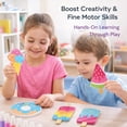 thumbnail image 5 of Dessert Sand Art Kits for Kids - 30 Sand Art Pictures With 22 Colored Sand Bottles - DIY Sand Painting Art & Craft Set for Boys Girls Ages 3+, Creative Birthday Gift & School Classroom Activity, 5 of 8